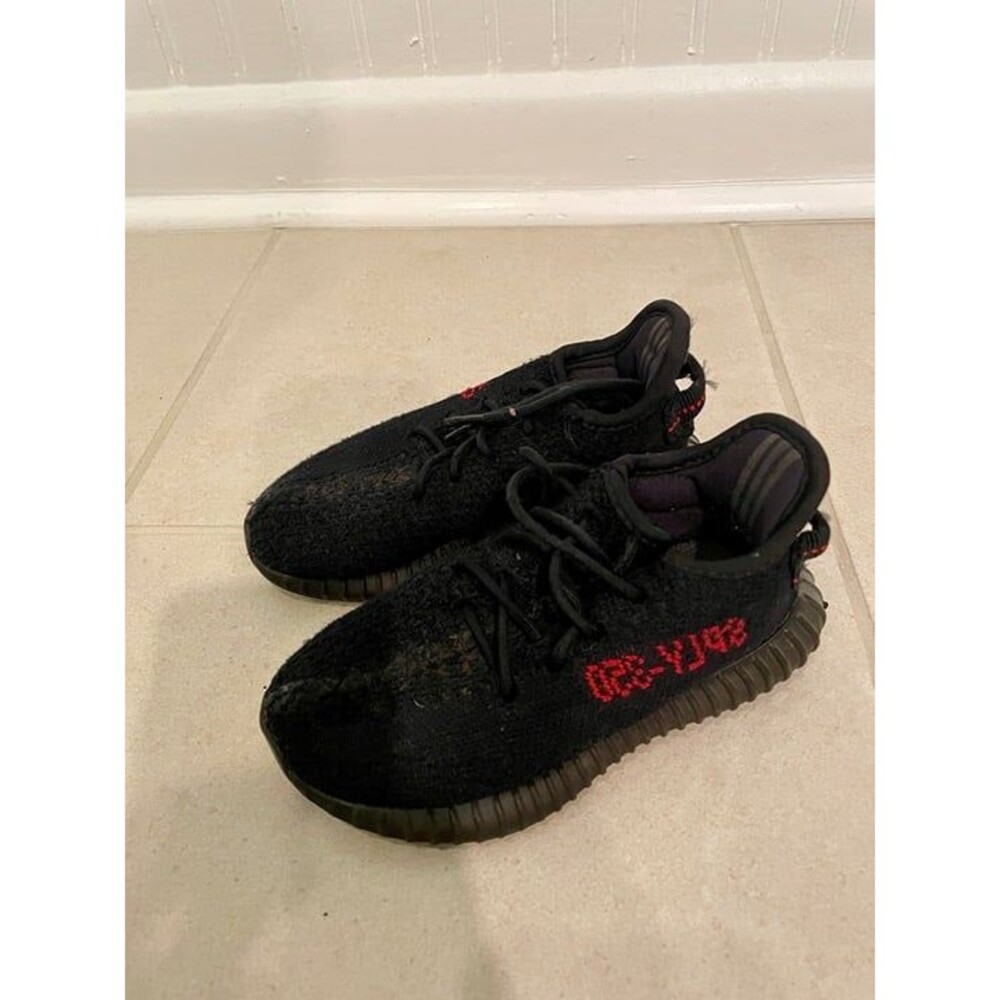 Yeezy Boost 350 V2 “Bred” Black Red US 9k Toddler BB6372 - No Box